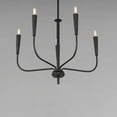 thumbnail image 5 of 24815BK Maxim Lighting Vela - 5 Light Chandelier-18.25 Inches Tall and 24 Inches Wide-Black Finish    -Traditional Installation, 5 of 5