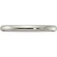 thumbnail image 3 of Titanium Edward Mirell Domed 3mm Polished Band (Size 11) Made In United States emr151-3mm-11, 3 of 5