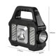 thumbnail image 3 of Lámpara Antorcha eléctrica LED Pantalla de energía solar multifuncional para montañismo Senderismo JShteea Para estrenar, 3 of 8