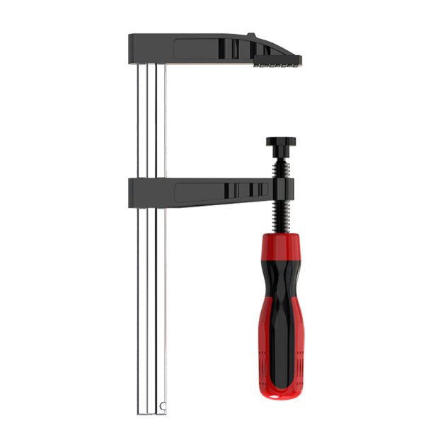 Abrazadera de barra tipo F, de acero al carbono, resistente, de deslizamiento rápido, para trabajos de carpintería. M