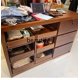 thumbnail image 3 of Tienda de ropa Nakajima mesa de agua con pantalla de vidrio gabinete integrado bolsa de zapatos mesa de bar personalizada de alta gama mostrador de cajero, 3 of 4