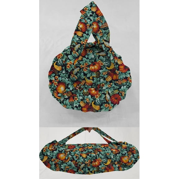 Pumpkins & Gourds Casserole Baking Pan or Pie Plate Cozy and Carrier by Penny's Needful Things (Large Casserole Carrier) (Small Pumpkins & Gourds)