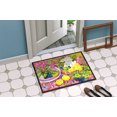 thumbnail image 4 of Carolines Treasures 6062MAT Fleur - Primevères Tapis Intérieur Ou Extérieur - 18 x 27 Po., 4 of 4