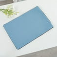 thumbnail image 1 of Nvzi 4 fundas de almohada de satén blanco acolchado, cómodas y transpirables, 11,81 x 19,69 pulgadas (azul), 1 of 5