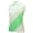 Spearmint/White, variant on Monterey Club Ladies Print Sleeveless Sport Golf Polo Shirt #2525