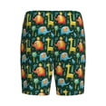 thumbnail image 4 of Picia Colorful Elephants Pajama Shorts for Men, Men's Pajama Bottoms, Sleepwear,Short Pajama Pants-X-Large, 4 of 9
