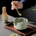 thumbnail image 3 of OIUR Bamboo Matcha Whisk with Tea Pick Teaspoon Handmade Traditional Japanese Chasen Stirring Brush for Matcha Tea Natural Bamboo Matcha Stirrer Unique Gift, 3 of 7