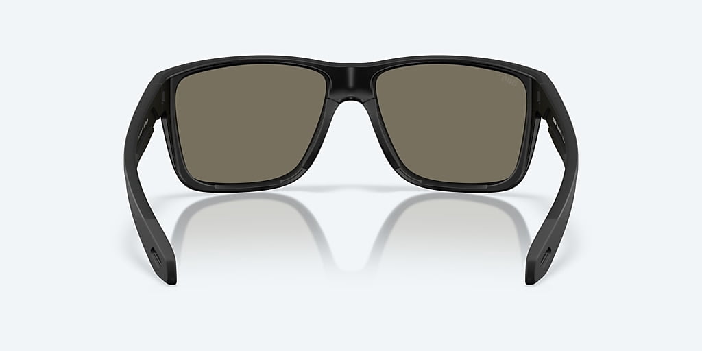 Costa Del Mar Unisex Size 58 Polarized Broadbill II Sunglasses, Matte Black/Blue Mirror 580G
