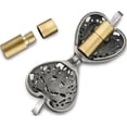 thumbnail image 3 of Fashion Pet Memorial Ash Holder Heart Locket Dangle 3X5 Photo Silver-Tone Frame (5.25 X 0.5) Made In El Salvador gm17432, 3 of 5