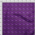 thumbnail image 4 of oneOone Cotton Cambric Purple Fabric Abstract Quilting Supplies Print Sewing Fabric By The Yard 42 Inch Wide, 4 of 5