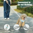 thumbnail image 6 of Pawaboo Dog Harness with Leash Set, X-Frame No Pull Pet Harness, Adjustable Choke Free Dog Vest Harness for Small Medium Dogs & Puppies, Breathable Puppy Vest with Leash for Walking Outing (S, Blue), 6 of 8