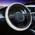 thumbnail image 1 of Musical Notes Music Lover Car Steering Wheel Cover 38cm Anti-slip Auto Steering Wheel Protector Auto r Interior Accessories, 1 of 4