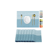 thumbnail image 1 of Manteles Individuales Para Mesa Conjunto De 8 Pzas 45×30cm Xtellar Color Azul claro, 1 of 3