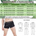 thumbnail image 3 of HBFAGFB Mens Shorts Summer Loose Lightweight Homewear Comfortable and Breathable Pants Green Size XL, 3 of 4