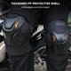 thumbnail image 5 of 2 uds. De rodilleras para montar en motocicleta, codo cálido ajustable para motocicleta, 5 of 8
