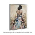 thumbnail image 2 of Dress in Spring Bloom Canvas Inspiring Women Protraits by Art Remedy, White Frame, 36" x 54", 2 of 8