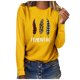 thumbnail image 1 of Camisas Navideñas Para Mujer Tops de Manga Larga Casual O-Cuello Sudadera Pullover Blusa Odeerbi ODB209871, 1 of 4