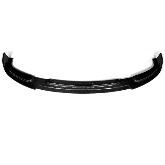 Ikon Motorsports Compatible with 10-13 Infiniti G37 V36 Sedan Only Front Bumper Lip Full Carbon Fiber CF 2010 2011 2012 2013