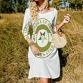 thumbnail image 3 of ORDER OF THE EASTERN STAR Dress Summer Dresses Woman Street Style Big Size Casual Dress, 3 of 9