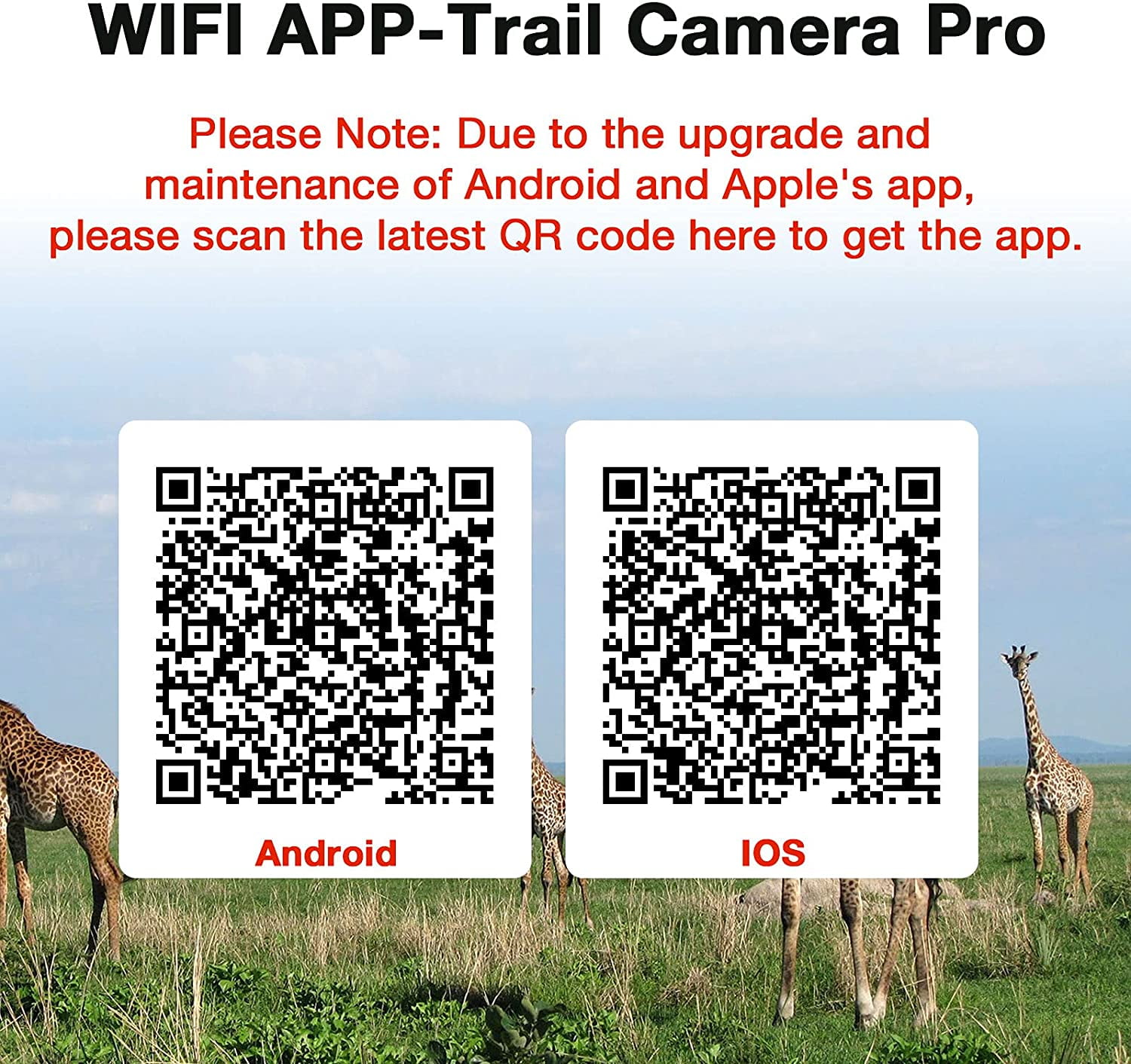 campark wifi bluetooth trail camera 20mp 1296p