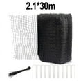 thumbnail image 1 of Bgsha Outdoor Garden Net Black Plants Protection Net 2.1*20m 2.1*30m With Accessories, 1 of 7