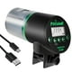 thumbnail image 1 of Alimentador automático para peces Petbank, temporizador recargable USB, negro, 1 of 8