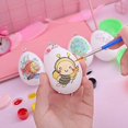 thumbnail image 3 of Huevos de espuma Crafare para manualidades, paquete de 40 unidades, 7 cm, lisos, blancos, para manualidades, 3 of 6