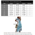 thumbnail image 3 of Summer Dresses for Women Casual V Neck Short Sleeve Boho Floral Printed Beach Wear Daily Party Midi Dress Alsol Lamesa, 3 of 3