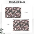 thumbnail image 2 of Kdxio Butterflies1 Makeup Bag Toiletry Bag Canvas Makeup Bags Zipper Cosmetic Pouch Travel Cosmetic Pouch for Women Gifts, 2 of 7