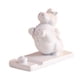 thumbnail image 3 of Estatua de caballo, regalo Feng Shui, soporte para teléfono de escritorio, lindas manualidades, dibujos animados decorativos Blanco, 3 of 9
