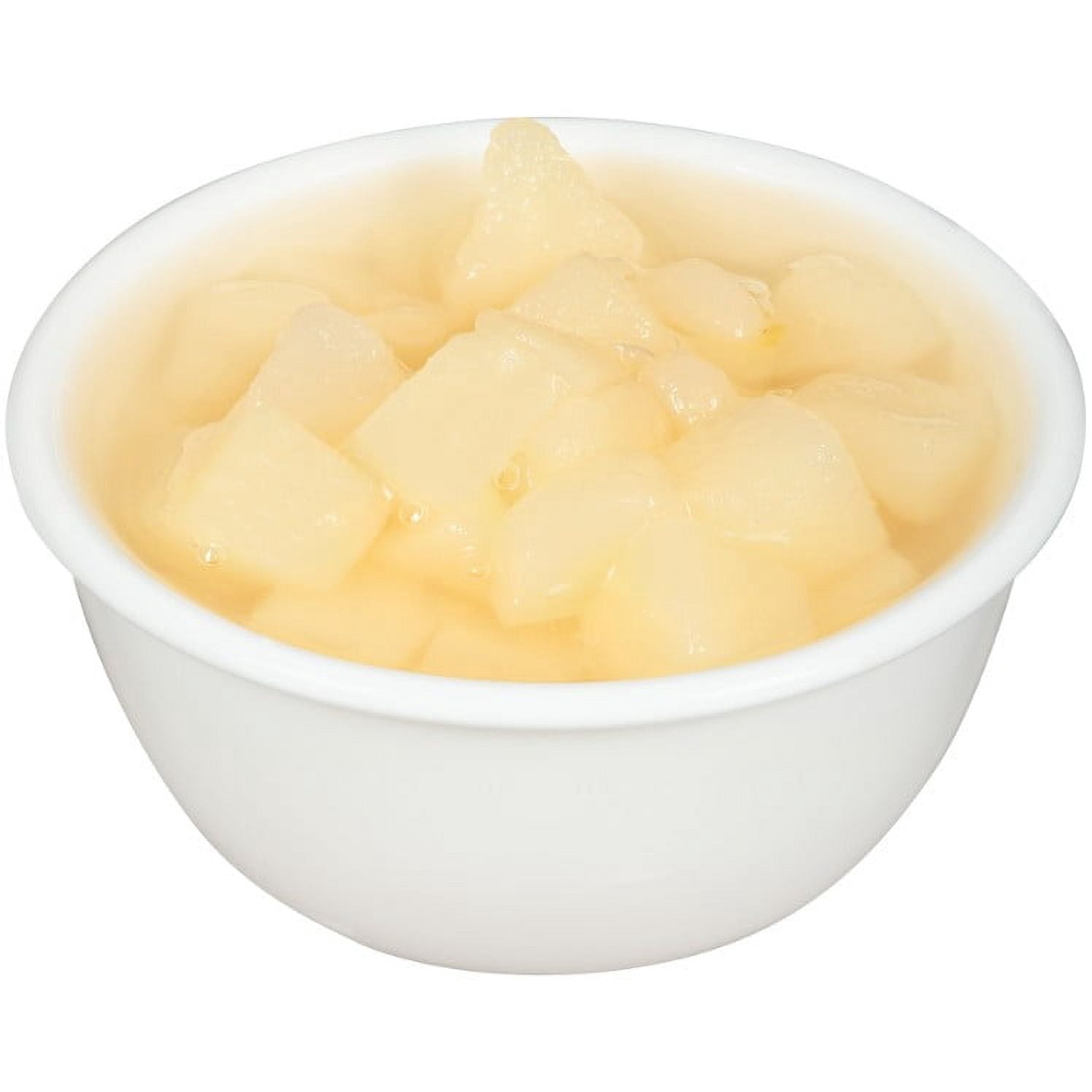 Chef's Quality Diced Pears In Light Syrup | Kosher | 6.62 lbs