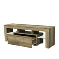 thumbnail image 5 of Anysun TV Stand with Storage Drawer for TVs up to 55", Walnut, 5 of 10