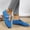 Blue, variant on YOUYEDIAN Mary Jane Shoes Women Versatile Slip On Comfy Fashion Round Toe Lace-up Flats Casual Low Heel Outdoor Walking Shoes