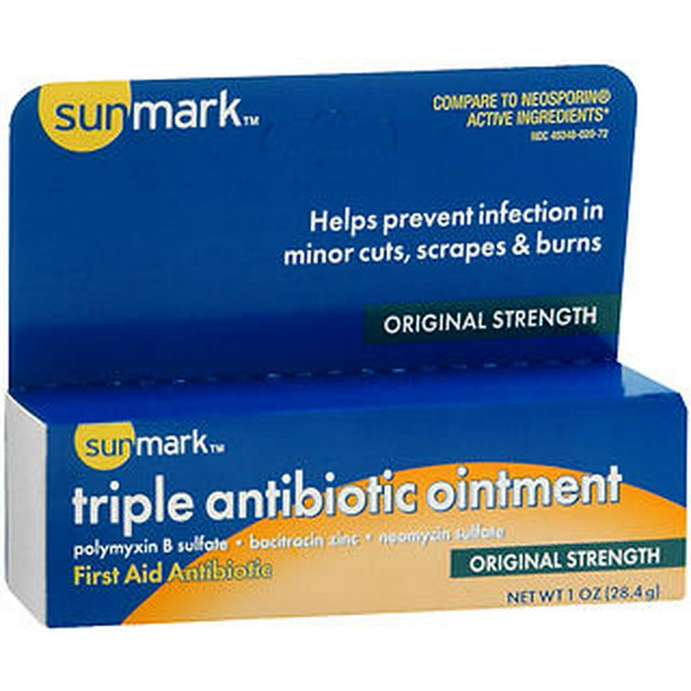 Sunmark Triple Antibiotic Ointment 1 oz