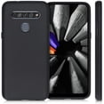thumbnail image 3 of Back Matt, Glossy Bumper Soft TPU Case For LG K41s(2020), Black, 3 of 3