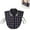 Blue, variant on Womens Classic Plaid Fake Collar Detachable Dickey Collar Half Shirts Blouse False Collar Top for Women Outfits