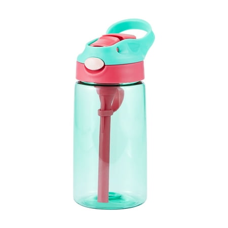 

Children Bottles 500ml Travel Outdoor Hot Juice Straw Water Bottle Cups Straw Leak-Proof Plastic Cup