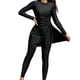 thumbnail image 2 of Traje de baño de una pieza para mujer, conjuntos de bikini para mujer, trajes de surf de manga larga para mujer, shorts, trajes de buceo con almohadillas en el pecho y sin soportes de acero, trajes de, 2 of 6