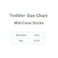 thumbnail image 5 of Minnie Mouse Toddler Cozy Socks, 6-Pack, Sizes 2T-4T, 5 of 6