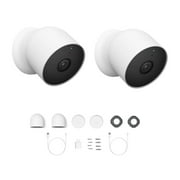 Google Nest Cam Battery 2nd Generation Outdoor Camera Wireless Bundle (Dual Cam)