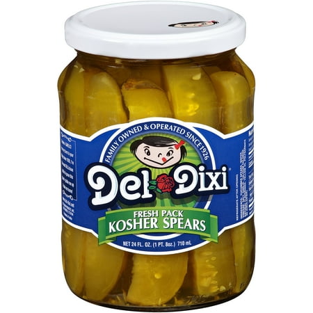 Del-Dixi Kosher Spears Fresh Pack, 24 Fl Oz