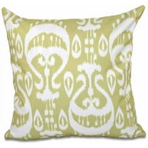 Simply Daisy 16" x 16" Ikat Geometric Print Pillow