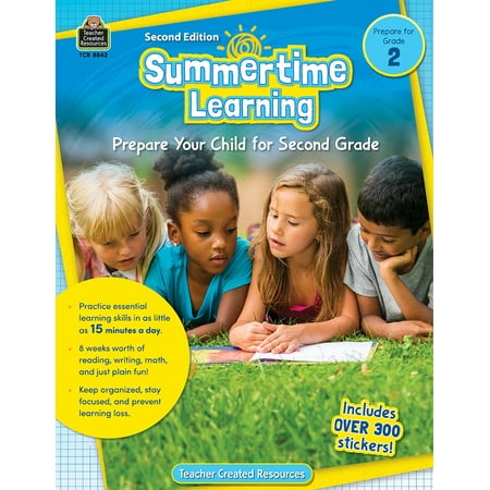 Summertime Learning: Summertime Learning, Second Edition (Prep. for Gr. 2) (Paperback)