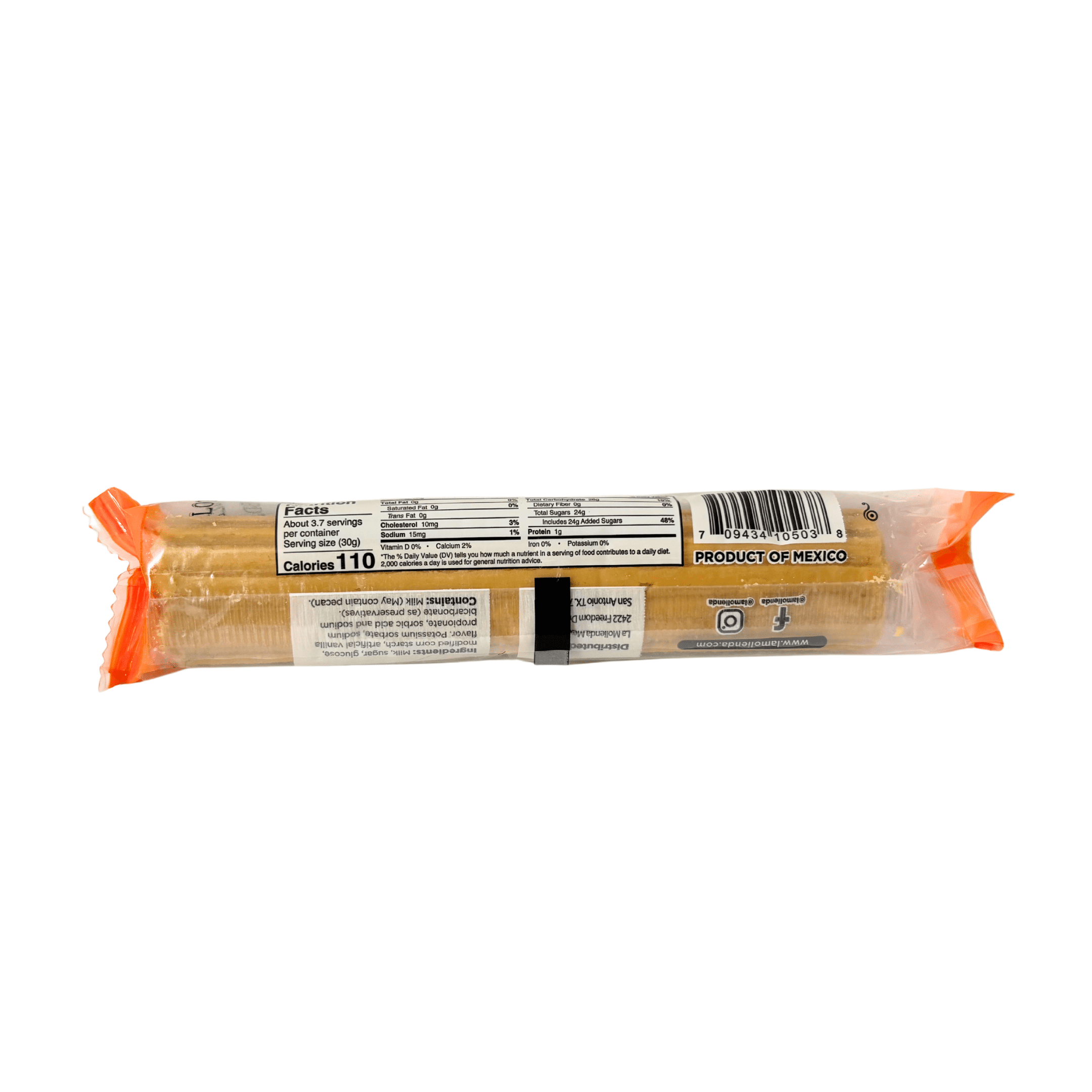 La Molienda Caramelized Milk Churro Candy, 3.9 oz