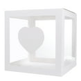 thumbnail image 2 of Balloon Box for Baby Shower Clear Wedding Anniversary Decor Boxes Block, 2 of 7