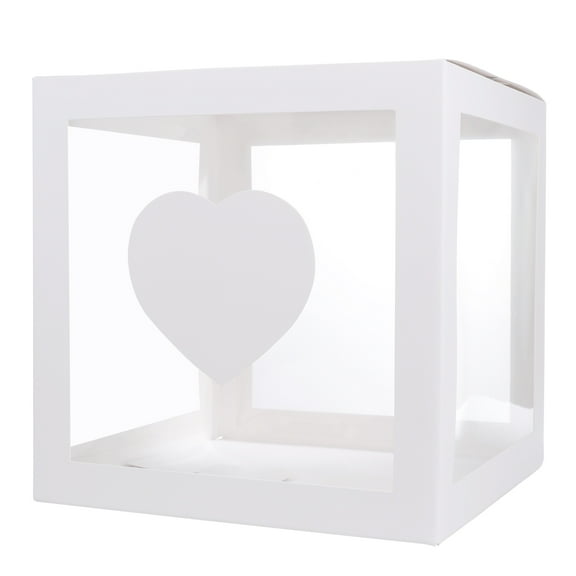 LEORX Transparent Balloon Box Case for Party Decor Reusable Clear PVC Party Decoration