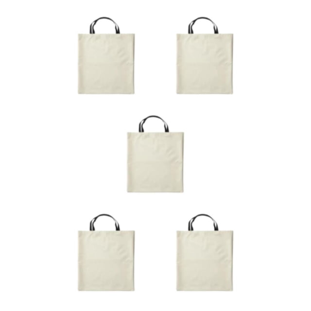 Justharion Chaise Sac de Rangement Pliant Imperméable pour Chaise Chaise de Transport de Plage beige Petit 5Set