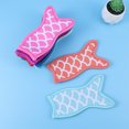 thumbnail image 3 of 10 Pcs Queue de Sirène Réutilisable Porte-Popsicle Sacs Isolation Congélation Manchons à Glace avec Bords Cousus pour Enfants (Couleur Mixte), 3 of 8