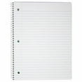thumbnail image 2 of Top Flight Boss Poly Cover 1-Subject Wirebound Notebook, 90 Sheets, 3-Hole Punched, Wide Rule, 10.5 x 8 Inches, 1 Notebo (Pack of 24), 2 of 3