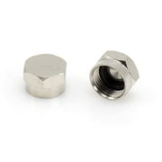 THE CIMPLE CO -  Coaxial F Cap (F81 Cap) Weather Cap - Protects Female Connection - 4 pack